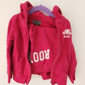Roots - Zip Hoodie & Jogger Sweatpants Set - 3T